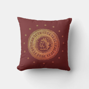 Fransk Empire Pillow - burgundy Kudde