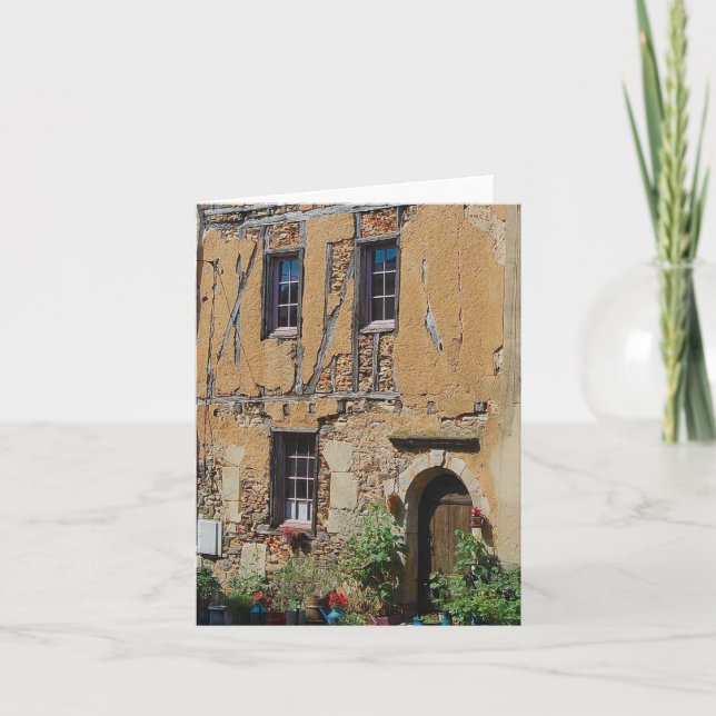 Fransk Facade Helgkort (Framsida)