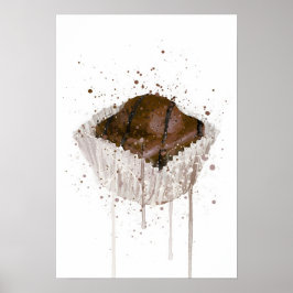 Fransk Fancie Choklad Poster