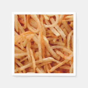 Fransk färdas potatisfärja pappersservett