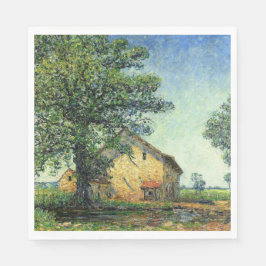Fransk Farm vid La Petite Mare (av Francis Picabia Pappersservett