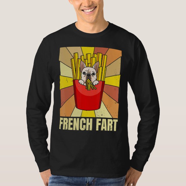 Fransk Fart för en frenchiägare T Shirt (Framsida)