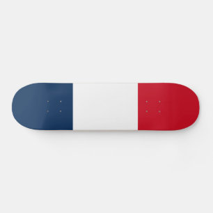 Fransk flagg mini skateboard bräda 18,5 cm