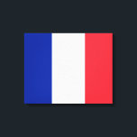 Fransk Flagga (Frankrike) Canvastryck<br><div class="desc">Denna utformning är utmärkande för den nationella flagga av Frankrike (officiellt Fransken, République française), som är ett land som består av storstadt Frankrike i Westerna Europa och flera utomeuropeiska regioner och territorier. Storstadsområdet Frankrike sträcker sig från Medelhavet till Engelska kanalen och Nordsjön, från Rhen till Atlanten. Det gräns Belgien, Luxemburg...</div>