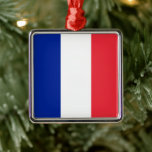 Fransk Flagga (Frankrike) Keramiska prydnadsämnen Julgransprydnad Metall<br><div class="desc">Denna utformning är utmärkande för den nationella flagga av Frankrike (officiellt Fransken, République française), som är ett land som består av storstadt Frankrike i Westerna Europa och flera utomeuropeiska regioner och territorier. Storstadsområdet Frankrike sträcker sig från Medelhavet till Engelska kanalen och Nordsjön, från Rhen till Atlanten. Det gräns Belgien, Luxemburg...</div>