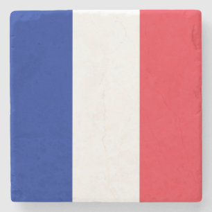 Fransk Flagga (Frankrike) Stenunderlägg