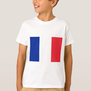 Fransk Flagga (Frankrike) T Shirt
