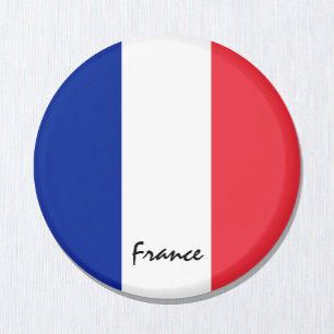 Fransk flagga Magnet, helgdag, Frankrike Magnet