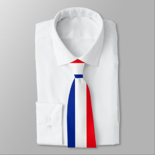 Fransk Flagga Patriotic Färg Internationell Trave Slips