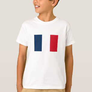 Fransk flagga t shirt