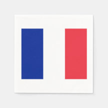 Fransk Flagga Temaparty Pappra blöjor