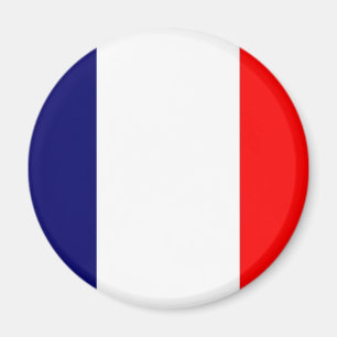 Fransk flaggadesign - OUI! Magnet