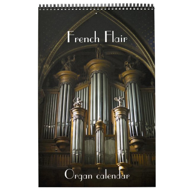 Fransk Flair - Frankrike-kalenderorgan Kalender (Omslag)