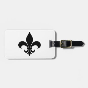 Fransk Fleur de lis Mönster Classic Bagagebricka