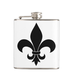 Fransk Fleur de lis Mönster Classic Fickplunta