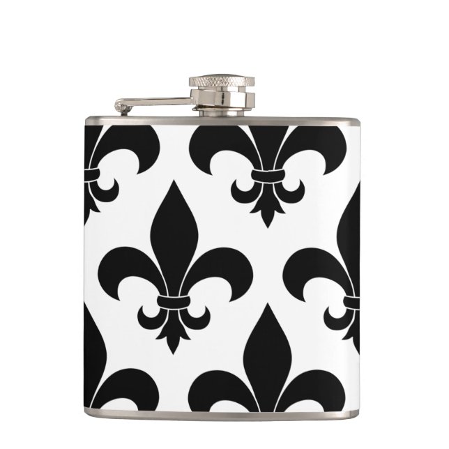 Fransk Fleur de lis Mönster Classic Fickplunta (Framsidan)
