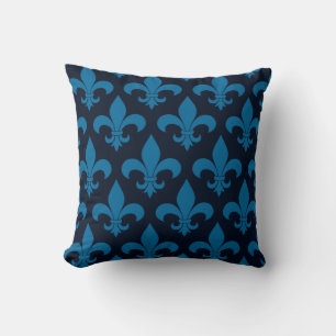 Fransk Fleur de lis Mönster Classic Kudde