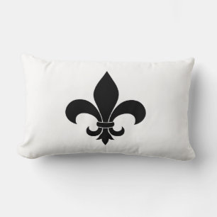Fransk Fleur de lis Mönster Classic Lumbarkudde