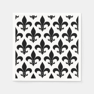 Fransk Fleur de lis Mönster Classic Pappersservett