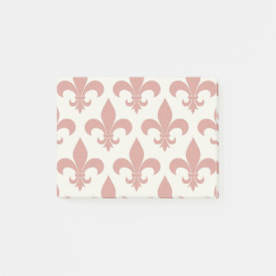 Fransk Fleur de lis Mönster Classic Post-it Block