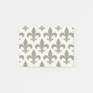 Fransk Fleur de lis Mönster Classic Post-it Block