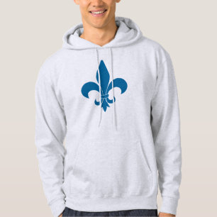 Fransk Fleur de lis Mönster Classic Sweatshirt