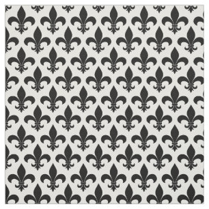 Fransk Fleur de lis Mönster Classic Tyg