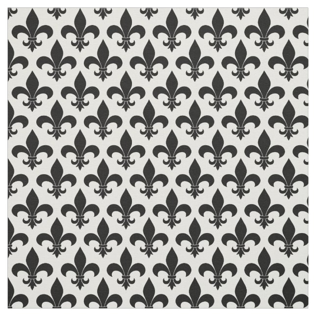Fransk Fleur de lis Mönster Classic Tyg (Provkarta)