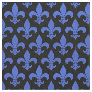 Fransk Fleur de lis Mönster Classic Tyg