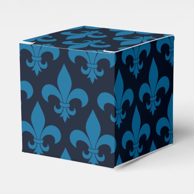 Fransk Fleur de lis Mönster Klassisk Presentaskar (Framsidan Sidan)