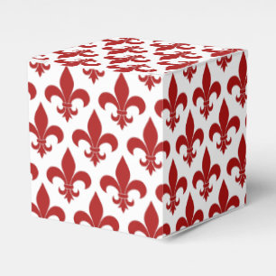 Fransk Fleur de lis Mönster Klassisk Presentaskar