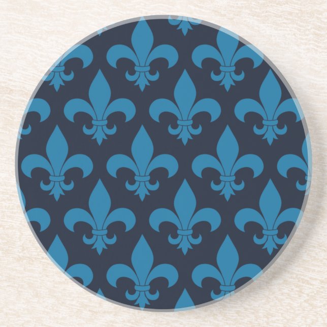 Fransk fleur de lis mönster Parisian Underlägg (Framsidan)