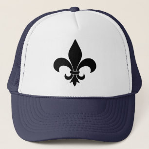 Fransk fleur de lis mönster truckerkeps