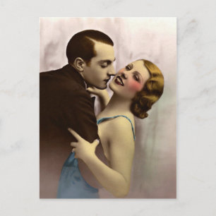 Fransk Flirt - Romantiskt Frankrike Vykort