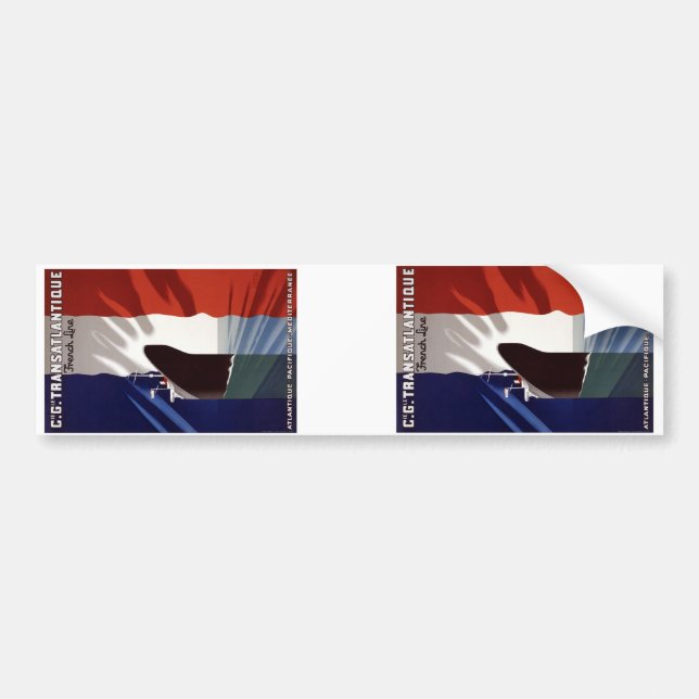 Fransk fodrar bildekal (Framsidan)