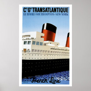 Fransk fodrar vintagefraktannonseringen poster