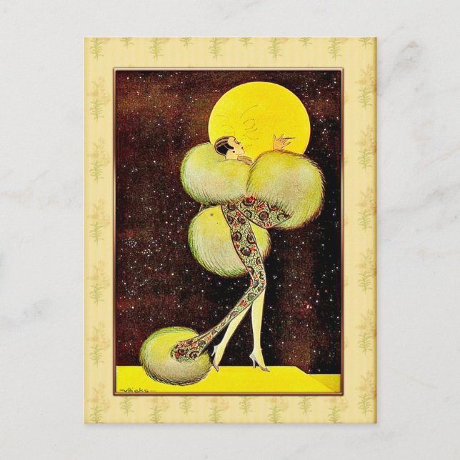 Fransk Follies vykort (Framsida)