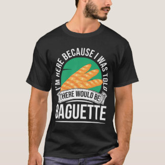 Fransk Food Baguette T Shirt