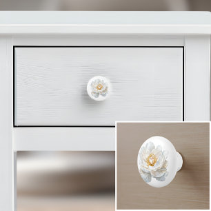 fransk för elegant av vita blommor knopp