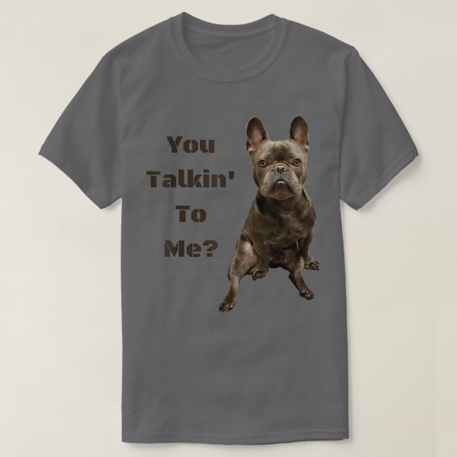 Fransk för Ljuny Cute Tuff Bulldog Frenchie You Ta T Shirt (Design framsida)