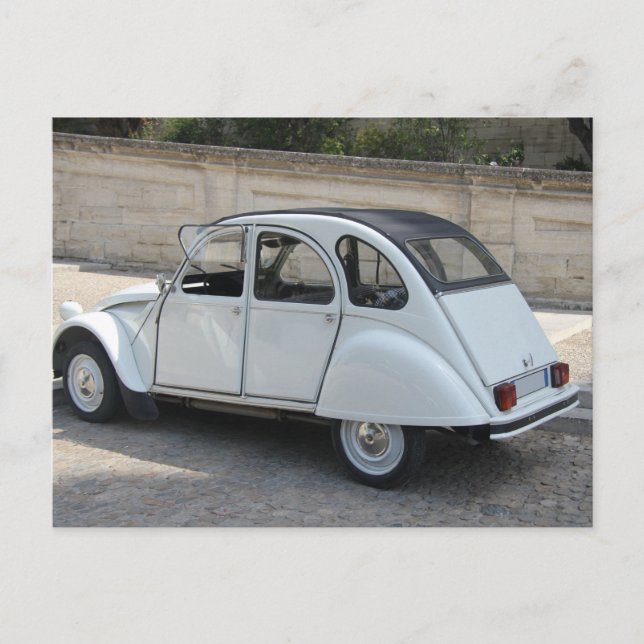 Fransk för vintage vykort (Framsida)