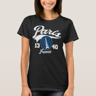 Fransk Frankrike Paris Bonjour Marseille Monaco Ei T Shirt