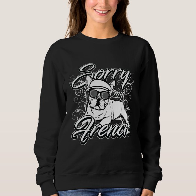 Fransk Fransk Bulldog T Shirt (Framsida)