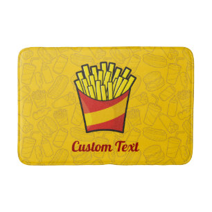 Fransk Fries Bath Mat Badrumsmatta