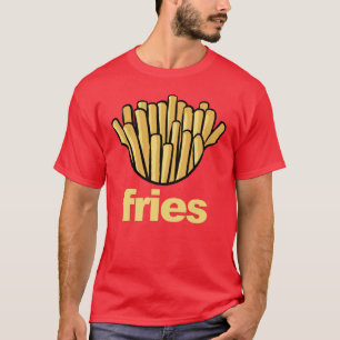 Fransk Fries Costume Funny Halloween pretendrotfri T Shirt