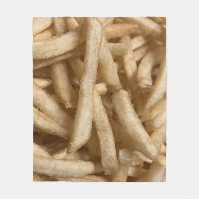 Fransk Fries Fleecefilt (Framsidan)