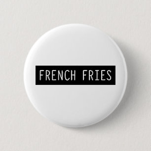 Fransk Fries Gamla skrivmaskin Brev Knapp