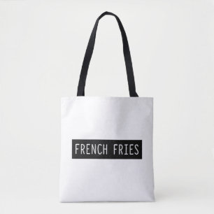 Fransk Fries Gamla skrivmaskin Brev Tygkasse