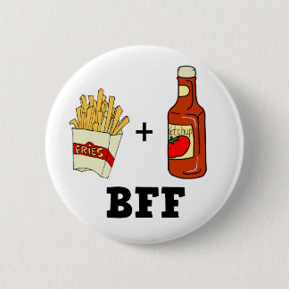 Fransk fries & Ketchup BFF Knapp