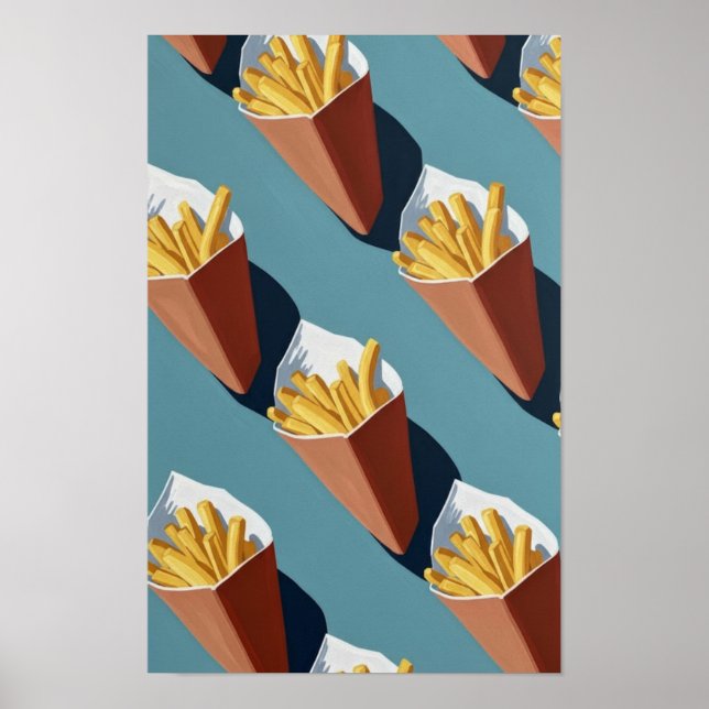 Fransk fries kones. poster (Framsidan)